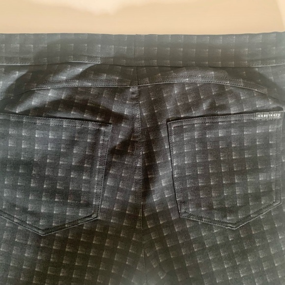 Sanctuary Black Checkered Leggings - Picture 4 of 4